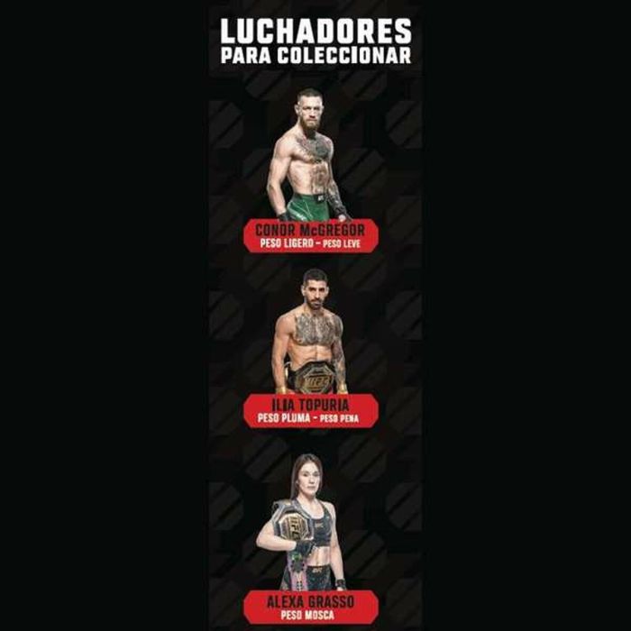 Bizak Figura Maxi Articulada UFC Leyendas de 11cm con Accesorios, Modelos Surtidos 2 Bizak Figura Maxi Articulada UFC Leyendas de 11cm con Accesorios, Modelos Surtidos 2