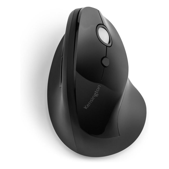 Kensington Ratón Vertical Inalámbrico Pro Fit K75501EU Negro Ergonómico para Mano Derecha con Receptor USB