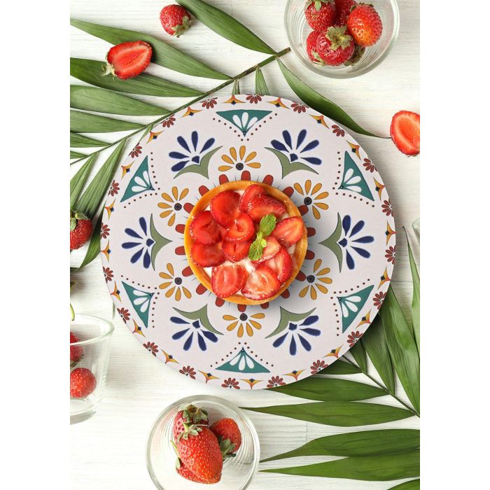 Santa Clara Plato Llano 26 cm Coimbra Monaco Brillo 3