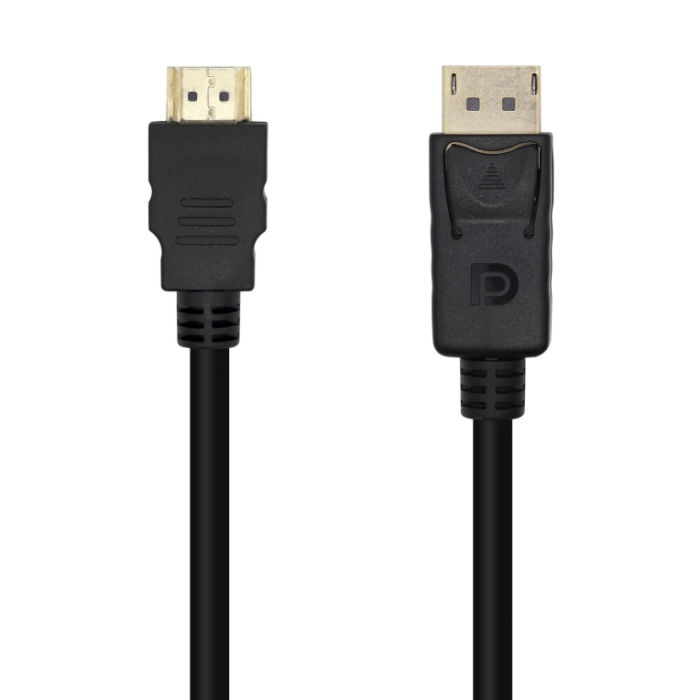 Aisens Cable Conversor Displayport A Hdmi Dp-M - Hdmi-M Negro 5,0M Aisens Cable Conversor Displayport A Hdmi Dp-M - Hdmi-M Negro 5,0M