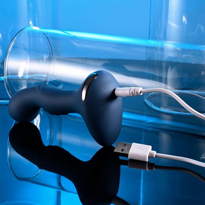 Vibrador Anal Negro Evolved Zero Tolerance Azul 13