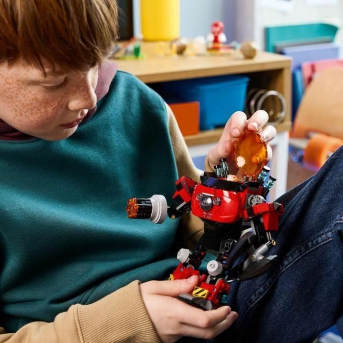 Lego Sonic the Hedgehog 77005 Knuckles vs. Dr. Eggman's Egg Crusher - Juego para niños de 8 años 10
