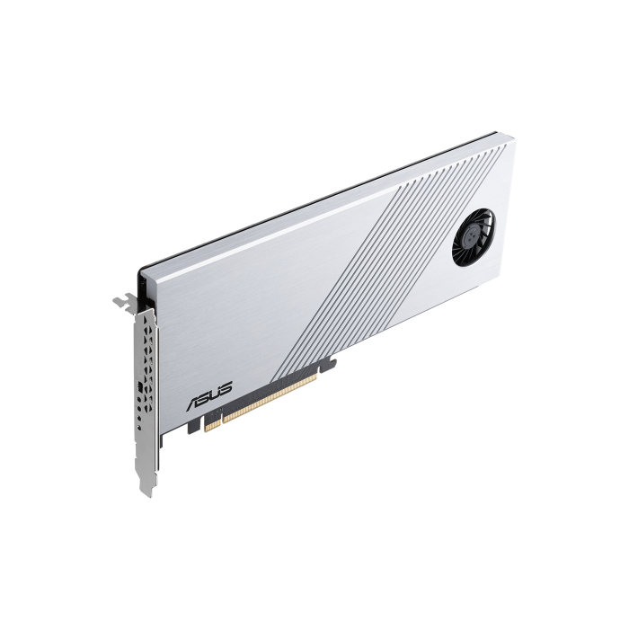 Asus Hyper M.2 x16 Gen 4 Tarjeta y Adaptador de Interfaz Interno PCIe 4.0 para PC Plata 256 Gbps Asus Hyper M.2 x16 Gen 4 Tarjeta y Adaptador de Interfaz Interno PCIe 4.0 para PC Plata 256 Gbps