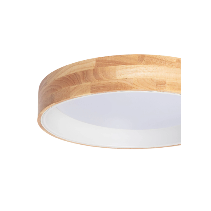 Plafón LED Decorativo 30W CCT 3000-6000ºK (Tonalidad Luz Regulable) Control Remoto Acabado Blanco 1