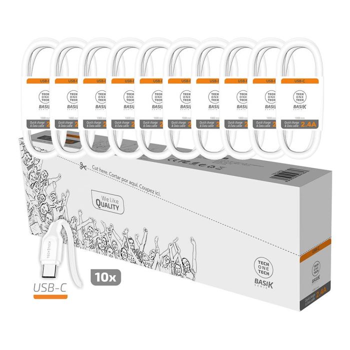 Cable USB-C a USB Tech One Tech TEC2953 1 m Cable USB-C a USB Tech One Tech TEC2953 1 m