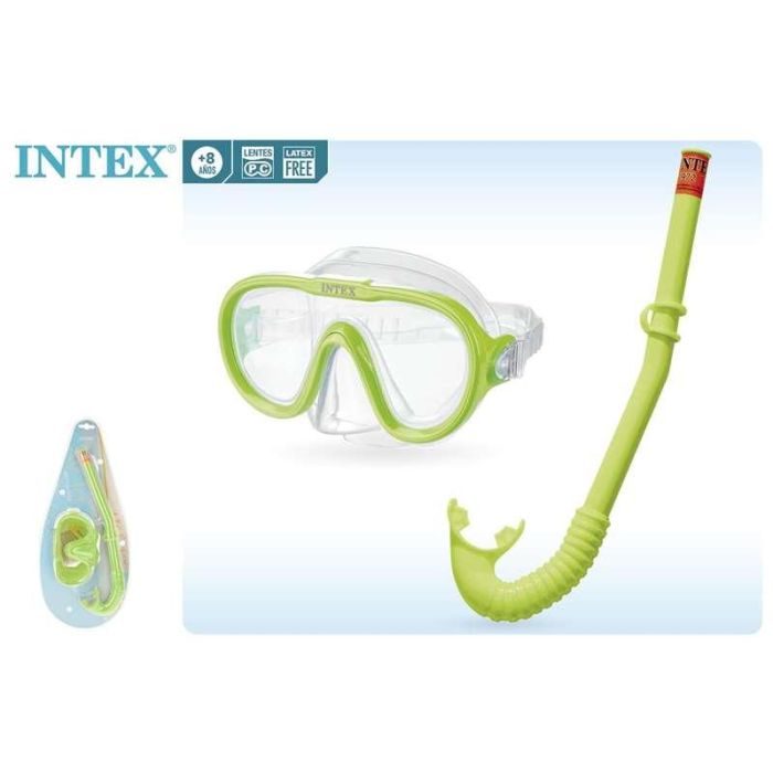 Intex Set de gafas y tubo para snorkel - Conjunto de snorkel a partir de 8 años 6 Intex Set de gafas y tubo para snorkel - Conjunto de snorkel a partir de 8 años 6
