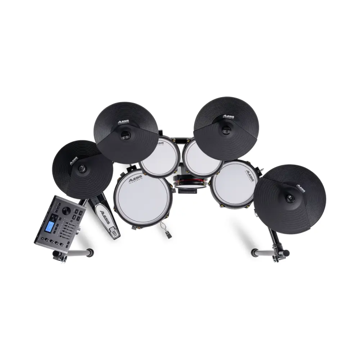 Alesis Crimson III Kit de Batería Electrónica con Pads de Malla, Módulo de 470 Sonidos y Bluetooth 2