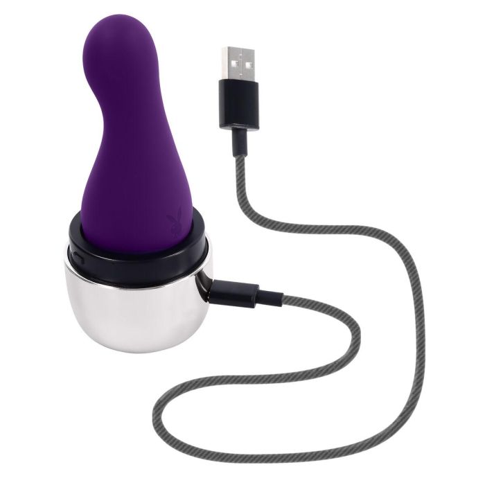 Estimulador de Clítoris Playboy The Jet Set Morado 7