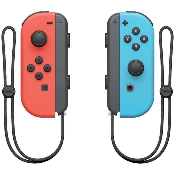 Nintendo Controladores Joy-Con Neon Blue / Neon Red para Switch Console 1