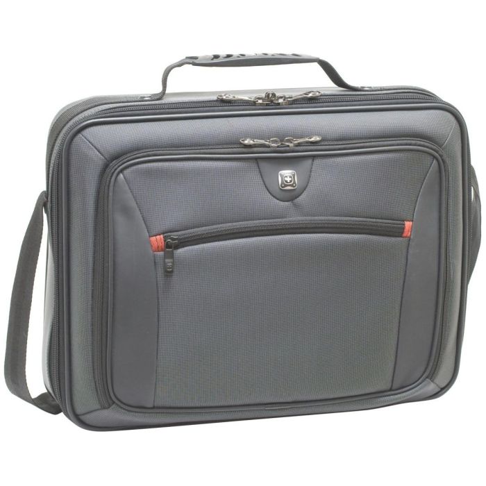 WENGER Insight Notebook Tasche fuer 35.8 bis 39.6cm 14.1 bis 15.6Zoll Tablet Laptop grau 0 WENGER Insight Notebook Tasche fuer 35.8 bis 39.6cm 14.1 bis 15.6Zoll Tablet Laptop grau 0