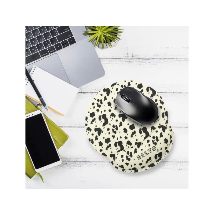 Wondee Alfombrilla Ratón Ergonómica Gel Reposamuñecas Antideslizante 250x230 mm 1