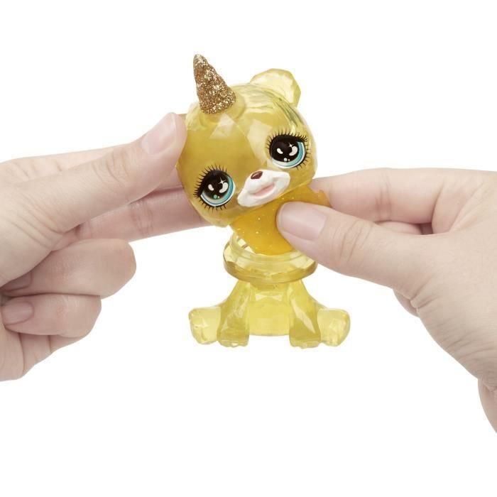 Muñeca de alta moda arcoíris con kit de limo y mascota - Sunny (amarillo) - Muñeca con purpurina de 28 cm con kit de limo y mascota 2