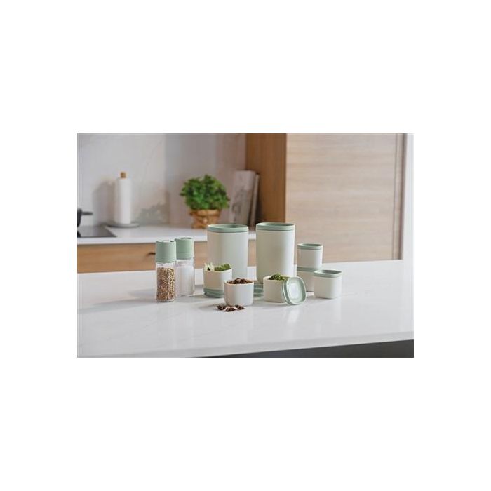 Berghoff 3950403 Molinillos de Sal y Pimienta Balance, Mecanismo de Cerámica Ajustable, Hechos de Plásticos Reciclados, Juego Imprescindible para Cocina 2 Berghoff 3950403 Molinillos de Sal y Pimienta Balance, Mecanismo de Cerámica Ajustable, Hechos de Plásticos Reciclados, Juego Imprescindible para Cocina 2