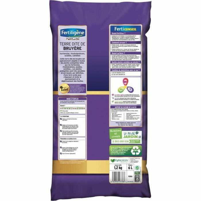 Tierra para macetas Fertiligène Trasplante 6 L 1 Tierra para macetas Fertiligène Trasplante 6 L 1
