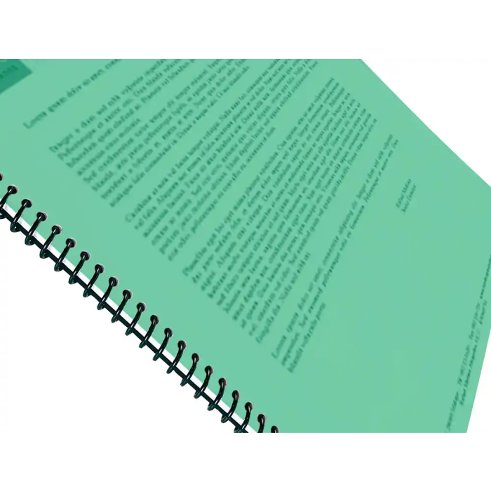 Liderpapel Tapas Encuadernacion Polipropileno A4 0.5 mm Verde Translucido Paquete 100 Unidades 7 Liderpapel Tapas Encuadernacion Polipropileno A4 0.5 mm Verde Translucido Paquete 100 Unidades 7