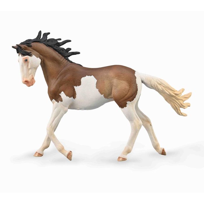 Yegua Mustang - Bay Splash Overo - Xl - 88986 - Collecta Yegua Mustang - Bay Splash Overo - Xl - 88986 - Collecta