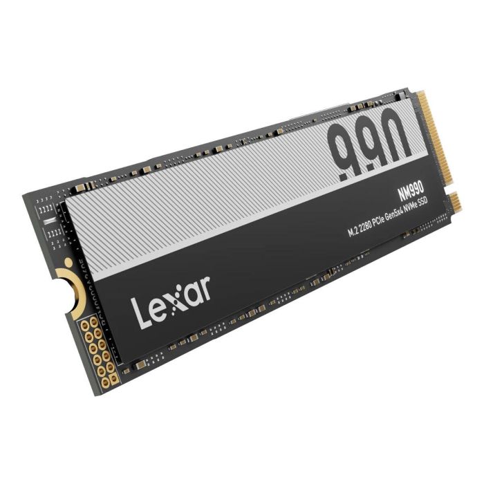 Lexar NM990 SSD M.2 4TB NVMe PCIe 5.0 x4 2280 - Velocidad Lectura 14000 MB/s, Escritura 11000 MB/s - Para PC, Portátil, Consola Lexar NM990 SSD M.2 4TB NVMe PCIe 5.0 x4 2280 - Velocidad Lectura 14000 MB/s, Escritura 11000 MB/s - Para PC, Portátil, Consola