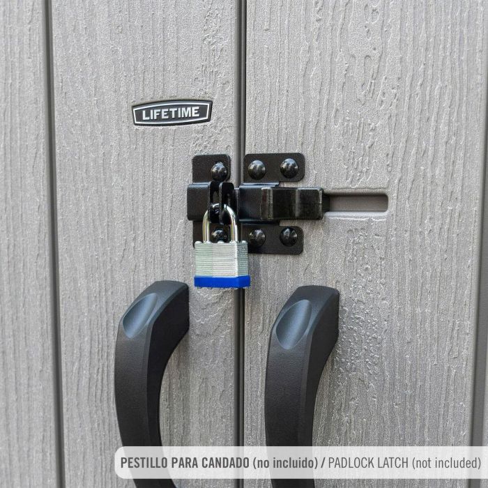 Mueble de almacenaje Lifetime Gris 143 x 174 x 74 cm 2 Mueble de almacenaje Lifetime Gris 143 x 174 x 74 cm 2