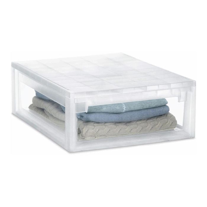 Terry Cajonera multifuncional 52xl 22l Transparente 39,6x52x16,9cm 1 Terry Cajonera multifuncional 52xl 22l Transparente 39,6x52x16,9cm 1