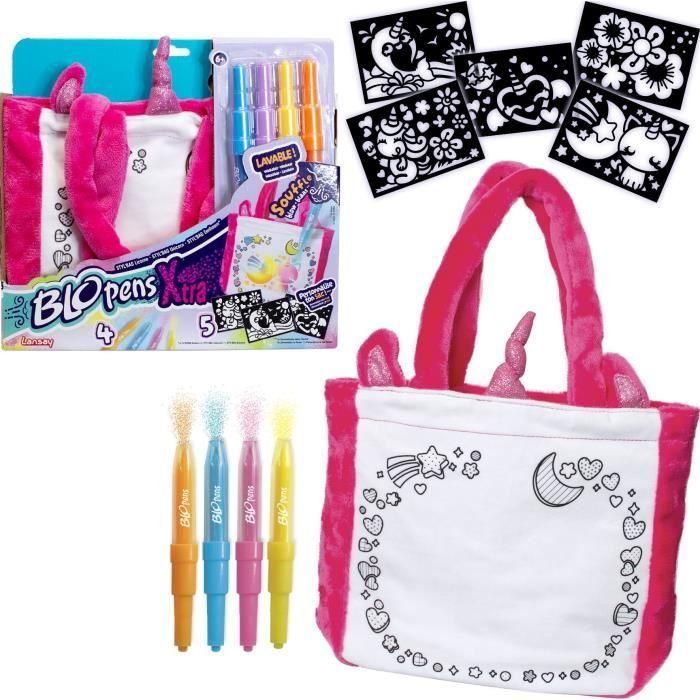 Blopens - LANSAY - Styl'bag - 5 plantillas - 1 bolsa de unicornio - A partir de 6 años 3 Blopens - LANSAY - Styl'bag - 5 plantillas - 1 bolsa de unicornio - A partir de 6 años 3