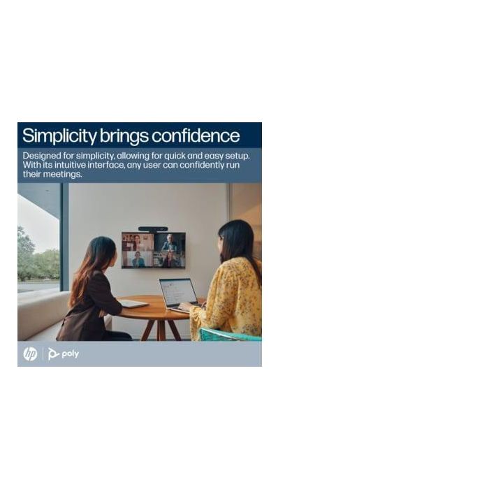 HP Studio R30 USB Video Bar - Barra de Video Profesional para Colaboración con Audio Superior 27