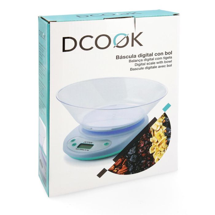 Báscula Cocina Gallery DCook 20x16x12 cm-5 kg (24 Unidades) 3