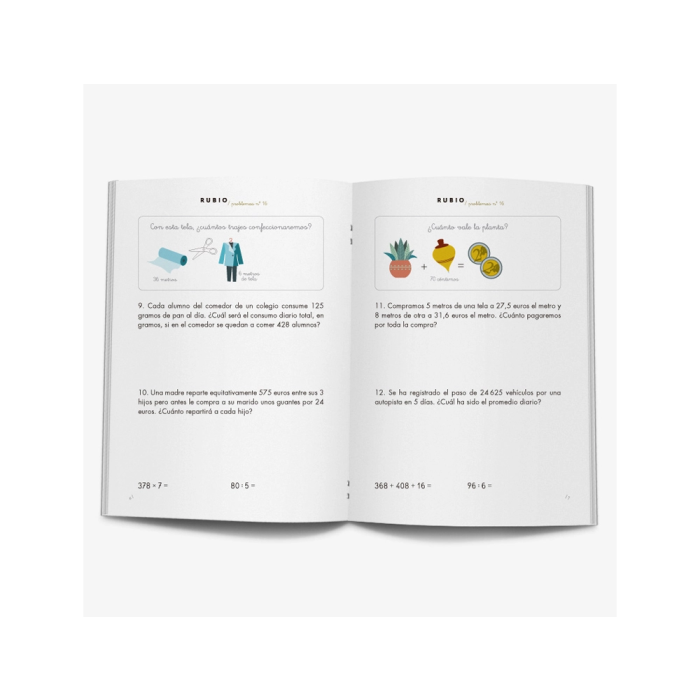 Rubio Cuaderno de problemas nº 16 para el desarrollo intelectual del alumno 2