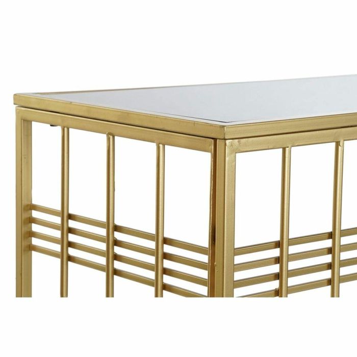 Recibidor DKD Home Decor Negro Dorado 120 x 40 x 81 cm 2