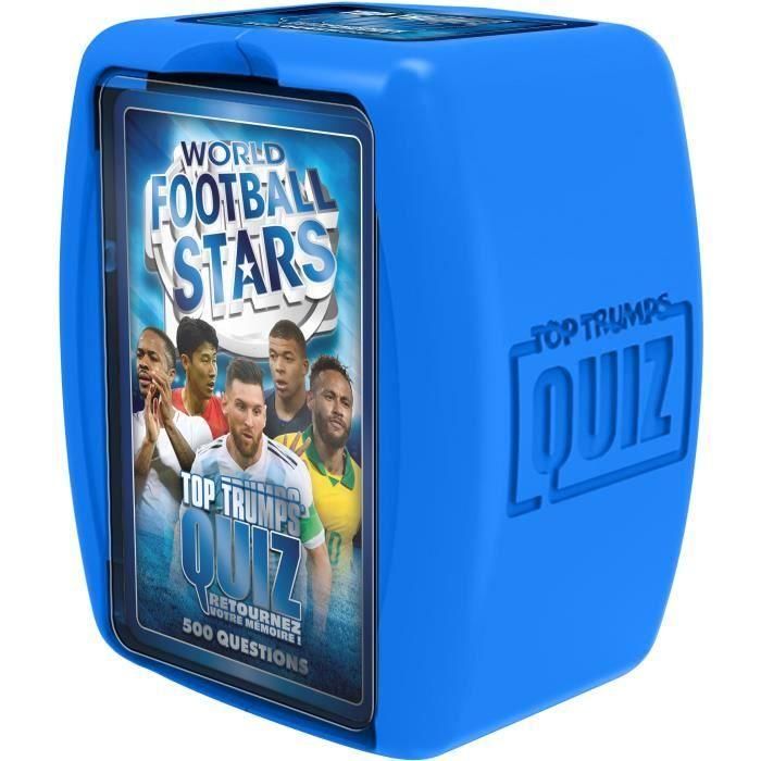 Winning Moves Cuestionario Estrellas de Fútbol: Juego de Preguntas 500 Temas Ilustrados, Compacto, Portátil, para 2+ Jugadores, +10 Años 4 Winning Moves Cuestionario Estrellas de Fútbol: Juego de Preguntas 500 Temas Ilustrados, Compacto, Portátil, para 2+ Jugadores, +10 Años 4