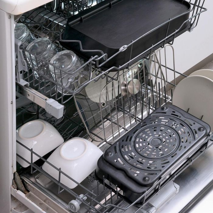 Pack Cestas de Silicona con Pincel para Freidoras de Aire y Freidora de Aire con Grill, Accesorios y Recetario InnovaGoods 25