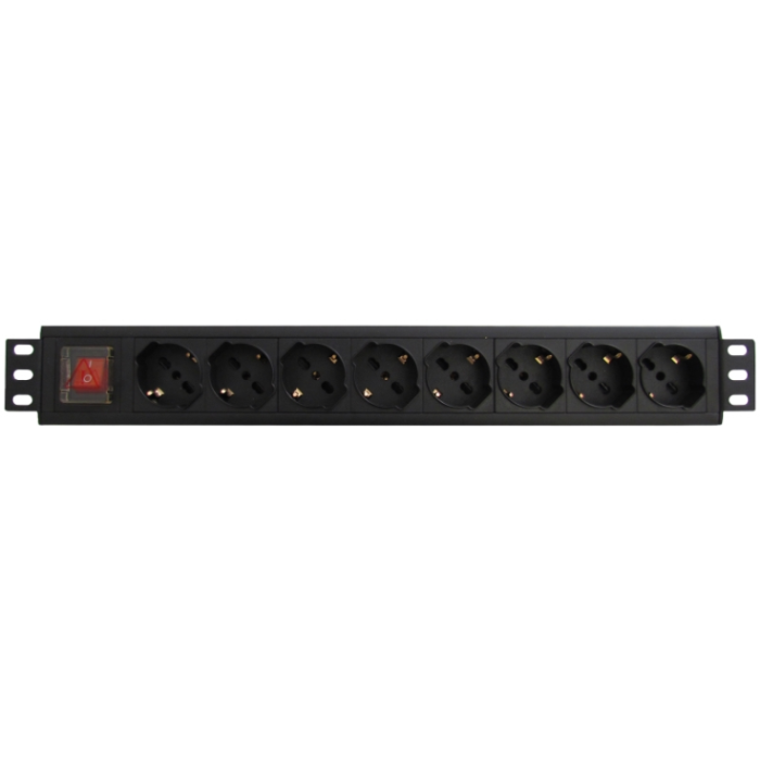 WP WPN-PDU-G01-08 PDU Básico 8 Salidas AC Tipo E/F 1.5U Negro Montaje Horizontal/Vertical WP WPN-PDU-G01-08 PDU Básico 8 Salidas AC Tipo E/F 1.5U Negro Montaje Horizontal/Vertical