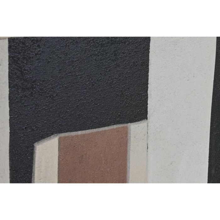 DKD Home Decor Cuadro de pared abstracto Urban Lienzo y PS Blanco y Negro 140x100 cm (2 Unidades) 2 DKD Home Decor Cuadro de pared abstracto Urban Lienzo y PS Blanco y Negro 140x100 cm (2 Unidades) 2