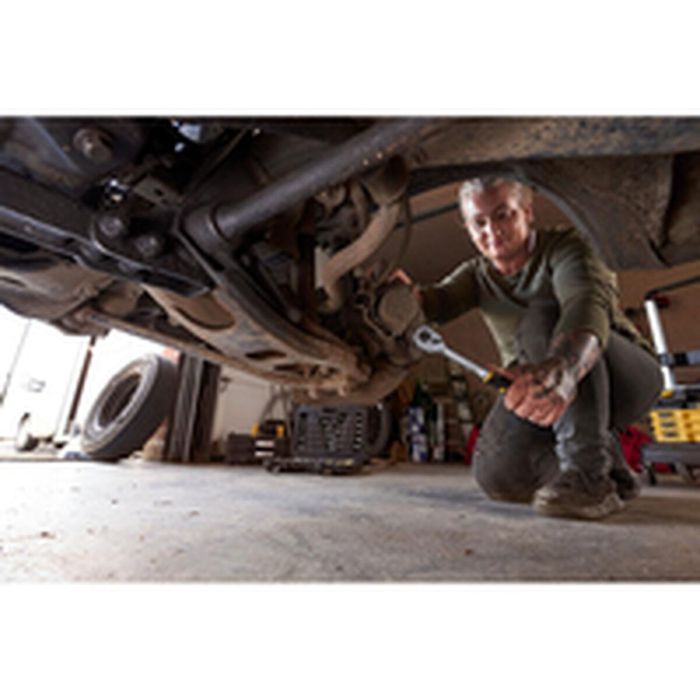 Stanley SET 81 PIEZAS de Vasos 1/4'' y 1/2'' FATMAX con Carraca de 120 Dientes, Extensiones y Puntas 29