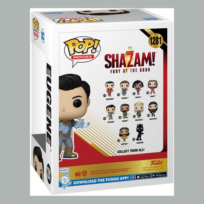 Funko Pop Cine Shazam! Eugene 69121 - Figura de Vinilo DC 9cm 2