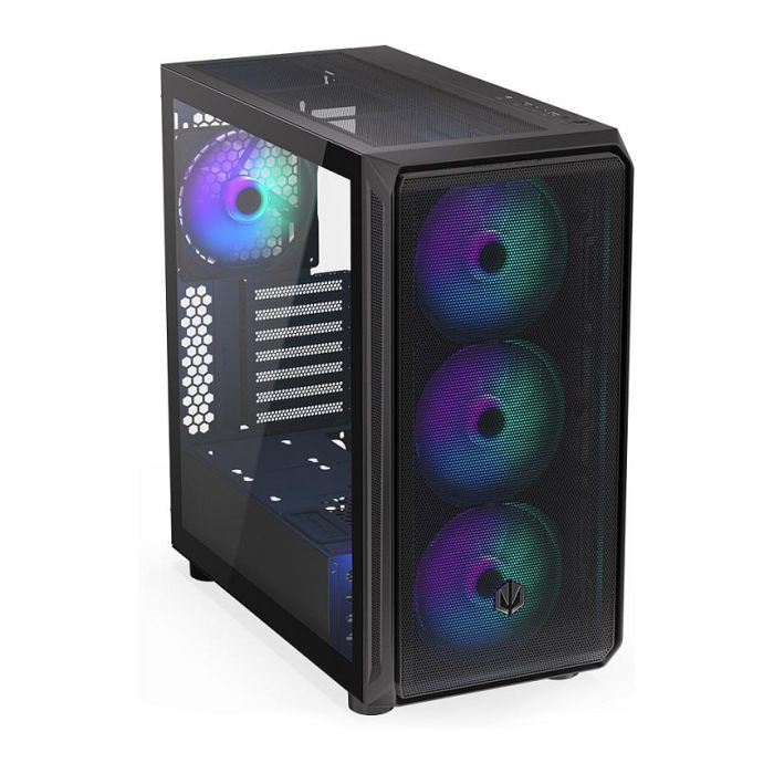 Endorfy ARX 700 ARGB TG Black Torre PC ATX ITX Micro ATX Negro Iluminación Multi 29