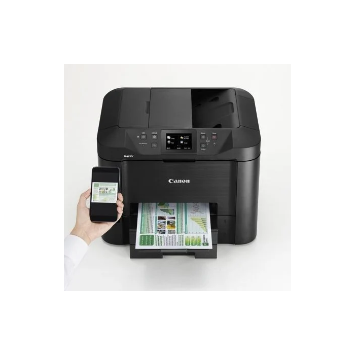Canon Multifunción Inyección Maxify MB5450 WiFi Dúplex ADF - Impresora, Copiadora, Escáner, Fax para Oficinas Pequeñas 3