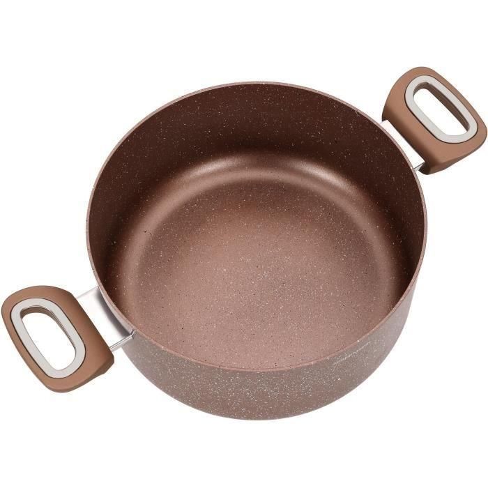 Arthur Martin AM5531 Olla de Aluminio de 28 cm con Tapa de Vidrio, Compatible con Inducción y Todas las Fuentes de Calor 1 Arthur Martin AM5531 Olla de Aluminio de 28 cm con Tapa de Vidrio, Compatible con Inducción y Todas las Fuentes de Calor 1