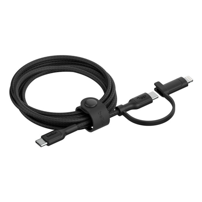 Cable USB Belkin CAC003HQ1.5MBK Negro 1,5 m Cable USB Belkin CAC003HQ1.5MBK Negro 1,5 m