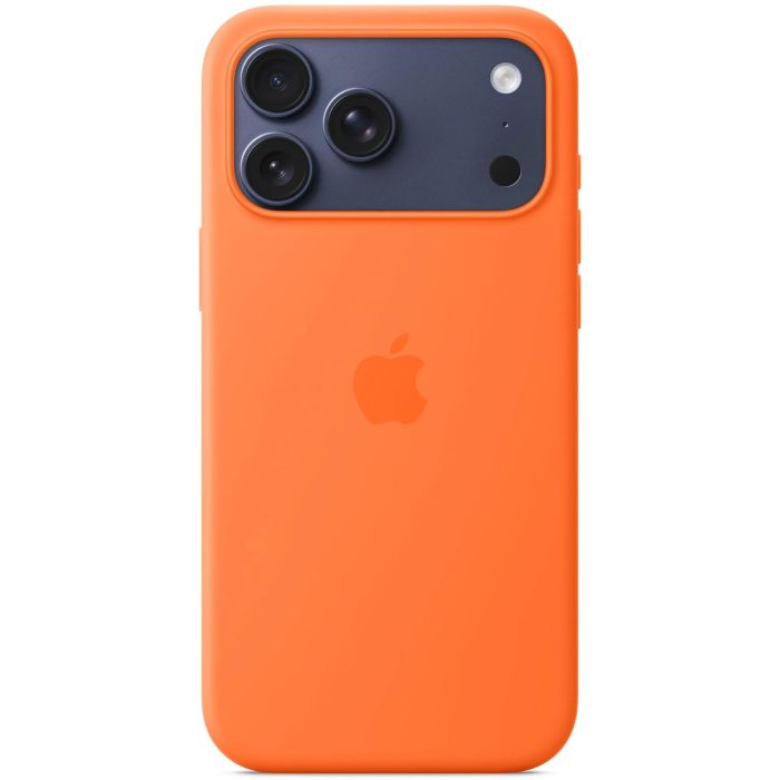 Apple iPhone 17 Pro Max - Funda de Silicona con MagSafe Color Naranja - Ref. MGFL4ZMA