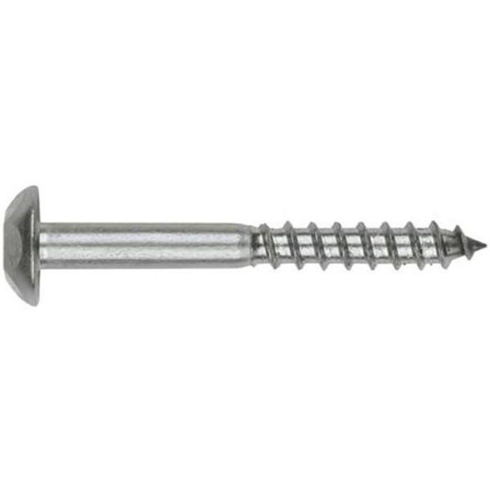 INDEX Tornillo Rosca Madera Inviolable Zincado Largo 50Nm Diámetro 7Mm