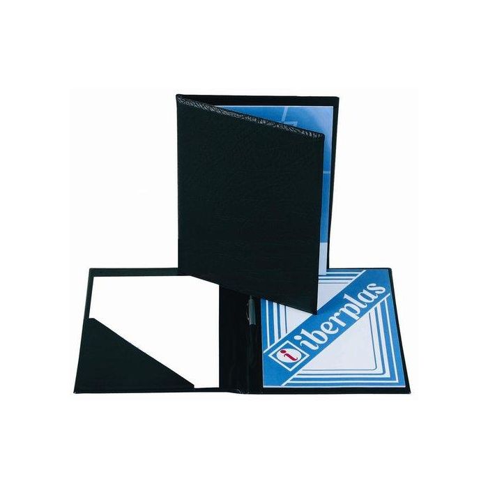 Carpeta De Congresos Iberplas Pvc Fº Acolchada Negro