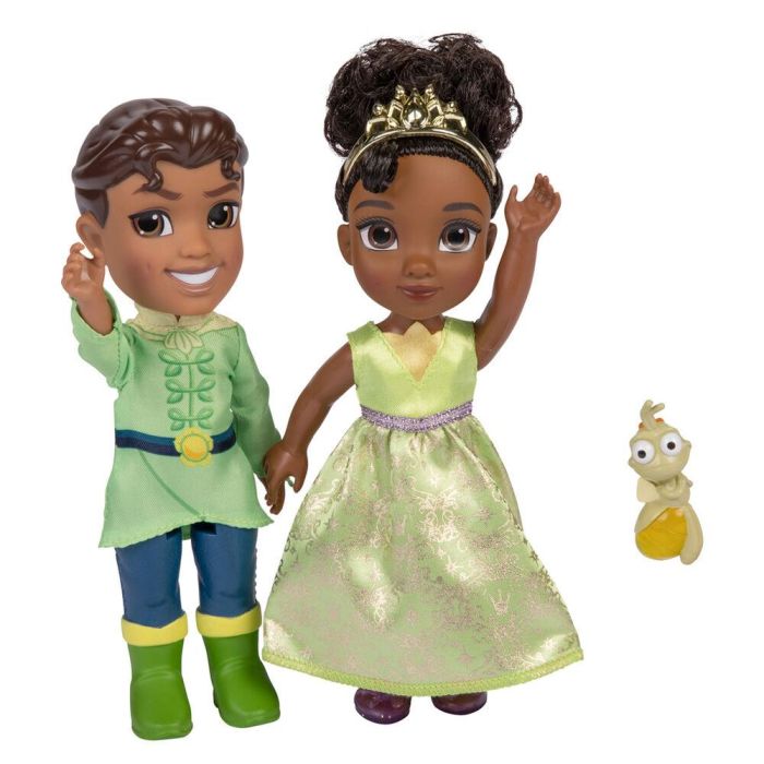 Muñeca Tiana + Naveen - Tiana y el Sapo Disney 15cm 3 Muñeca Tiana + Naveen - Tiana y el Sapo Disney 15cm 3
