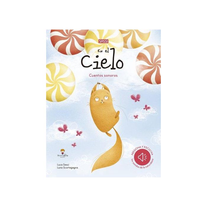Libro Musical Sassi Manolito Books En El Cielo 18 Pag. (+3 Años)