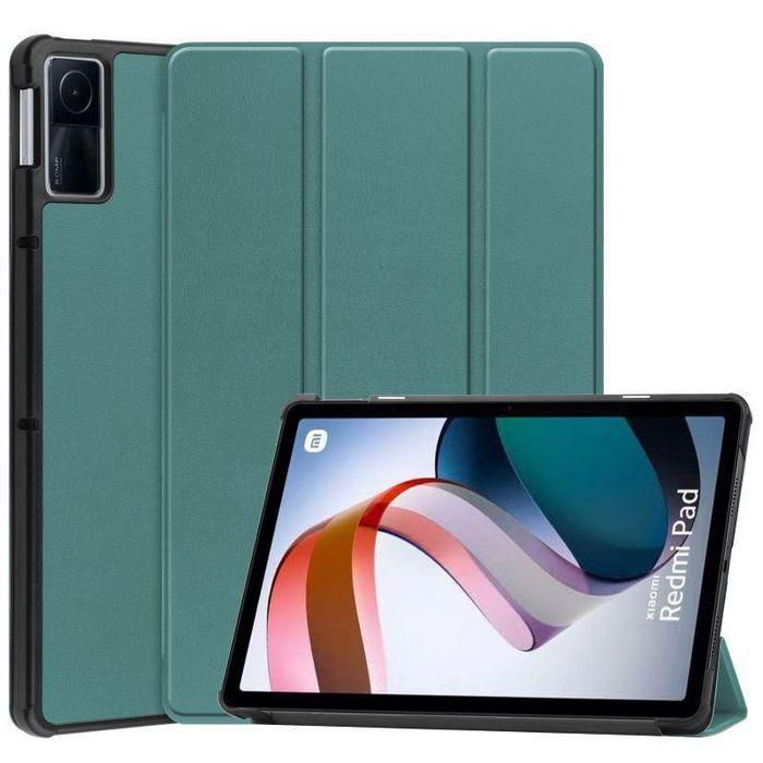 CoreParts Cover for Xiaomi Redmi Pad 10.61 2022. Tri-fold Caster Hard Shell Cover with Auto Wake Function - Dark Green CoreParts Cover for Xiaomi Redmi Pad 10.61 2022. Tri-fold Caster Hard Shell Cover with Auto Wake Function - Dark Green