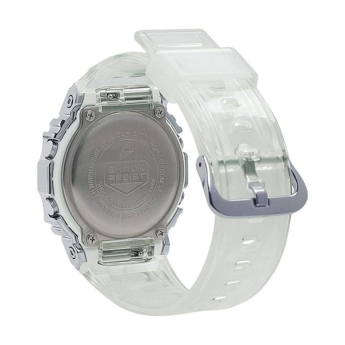 Reloj Digital Casio G-Shock Metal GM-5600SCM-1ER/ 49mm/ Blanco 2 Reloj Digital Casio G-Shock Metal GM-5600SCM-1ER/ 49mm/ Blanco 2