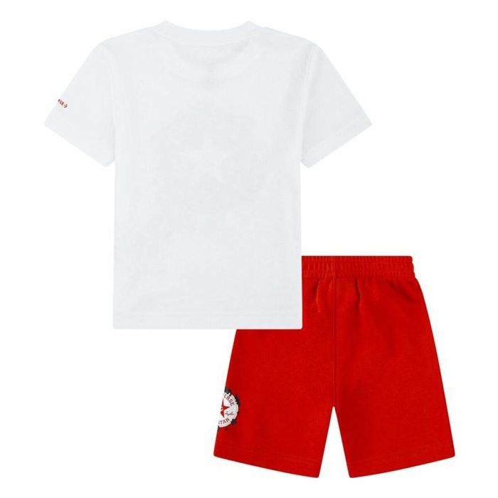 Conjunto Deportivo para Niños Converse Squiggle S/Se+Ft Blanco 18 Meses 4