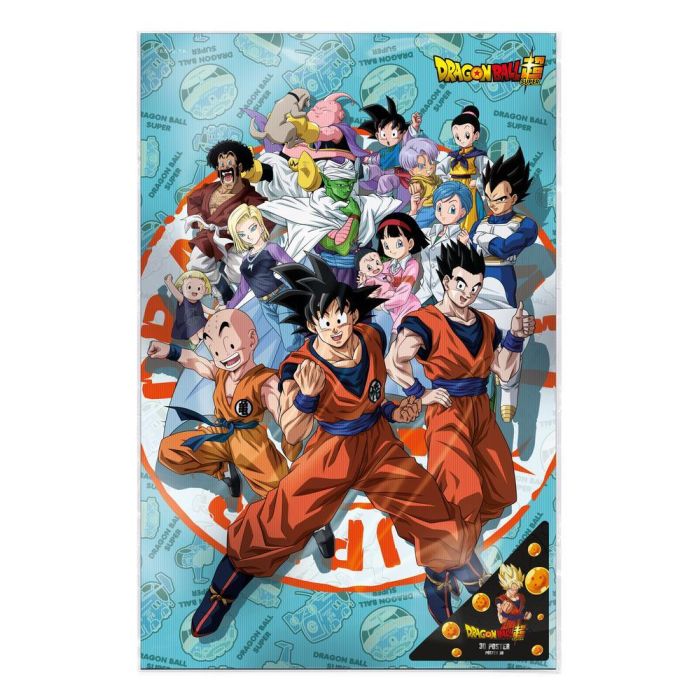 SD TOYS Poster 3D Dragon Ball Super Supervivencia del Universo 58x38cm PVC 2