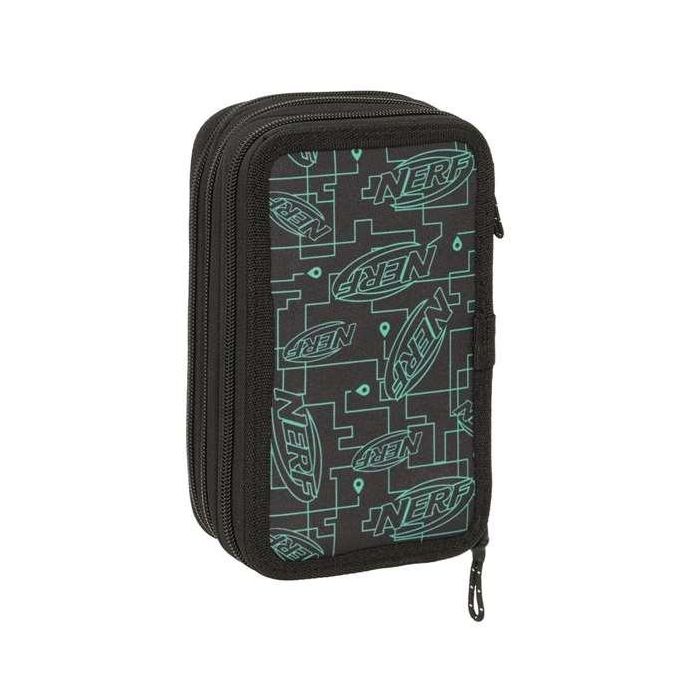 Plumier Escolar Safta Triple 37 Piezas Nerf Game 195x125x55 mm 1 Plumier Escolar Safta Triple 37 Piezas Nerf Game 195x125x55 mm 1