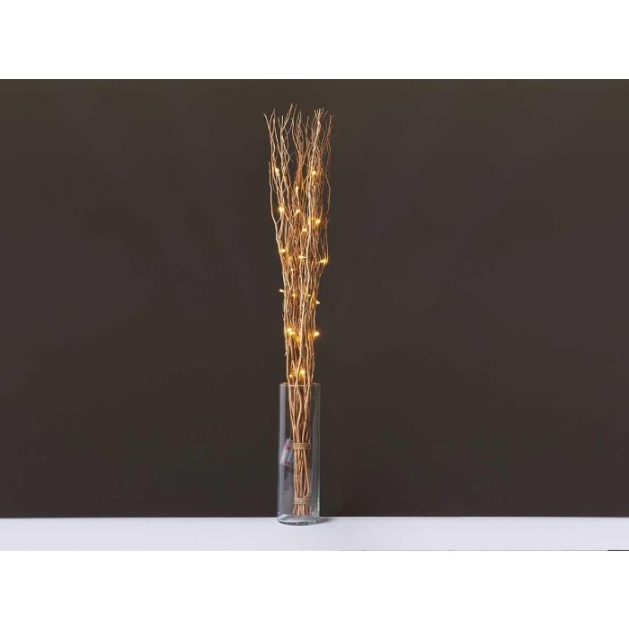 Ramillete Varas Oro 30 Leds 120Cm Giftdecor (Set de 8) 2 Ramillete Varas Oro 30 Leds 120Cm Giftdecor (Set de 8) 2