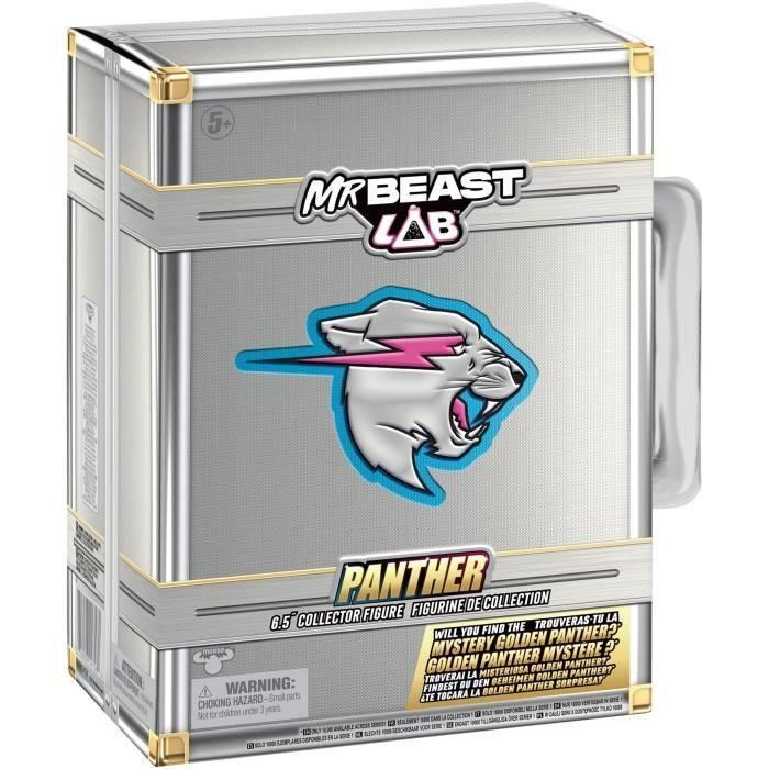Figura de coleccionista - MOOSE TOYS - Panthere Mr. Beast Lab Ultimate - 15,8 cm, 13 puntos de articulación 2 Figura de coleccionista - MOOSE TOYS - Panthere Mr. Beast Lab Ultimate - 15,8 cm, 13 puntos de articulación 2